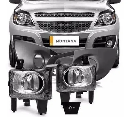 Kit Farol Milha Auxiliar Neblina Montana 2011 2012 2013 2014