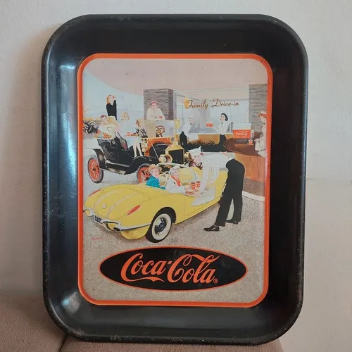 Bandeja Antiga Coca-Cola em ótimo estado de conservação