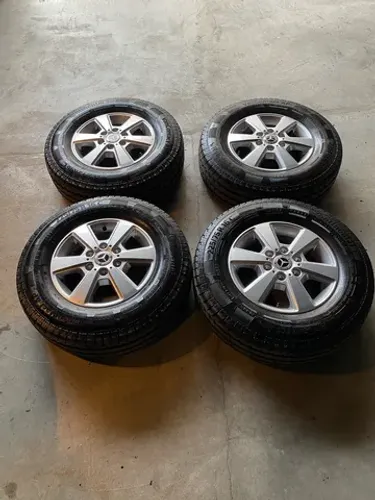 Aro 16 sprinter okm originais pneu continental 225.75.16