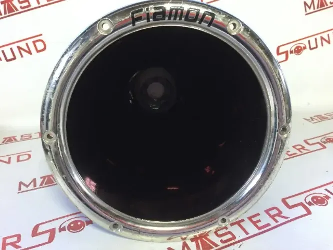 corneta fiamon grande prata com adptador para drive de corneta.