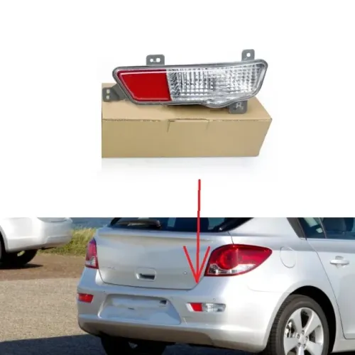 Olho de Gato Refletor Traseiro Direito Chevrolet Cruze Hatch 2012 a 2016