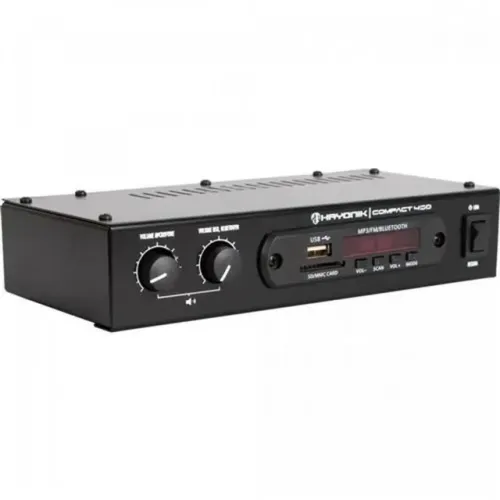 Amplificador 40w Rms com Bluetooth Compact 400 Hayonik 