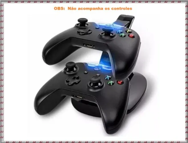 Carregador duplo xbox one
