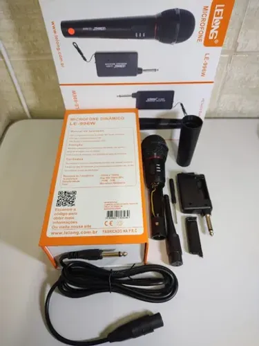 Vendo microfone amador sem fio e com fio P10