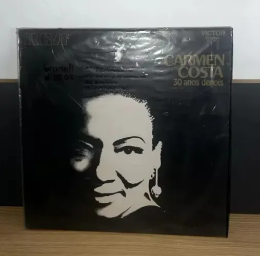 Lp Vinil: Carmen Costa 30 Anos Depois - Raro Impecável