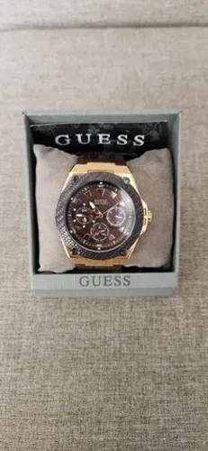 Relógio Guess - Pulseira couro - Estado de novo