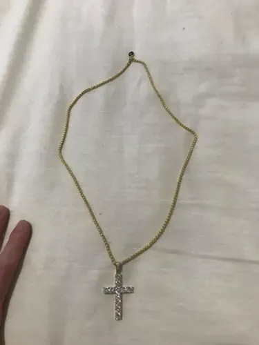 Cordão de ouro Cruz