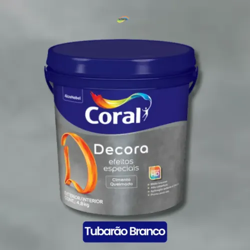 Cimento Queimado Coral Decora Efeitos Especiais 4,2kg
