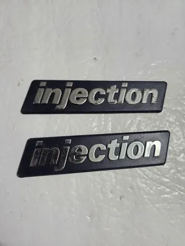 Uno premio Elba fiorino par emblemas injection novos originais