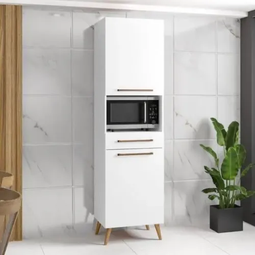 Armário de cozinha 2 portas 1 gaveta favorita - FRETE GRÁTIS