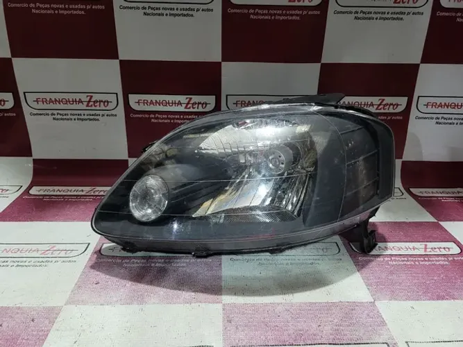 Farol lado esquerdo Fox CrossFox SpaceFox até 2010 máscara negra foco simples Original