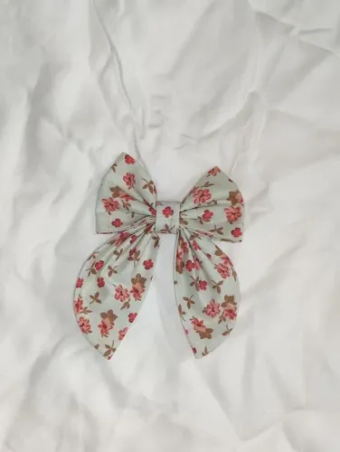 Lacinho de cabelo de tecido 