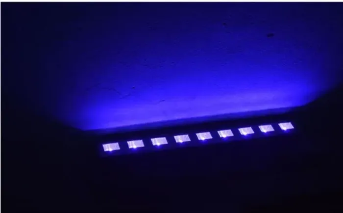 Ribalta Refletor Uv Luz Negra Efeito 9 Leds Iluminação