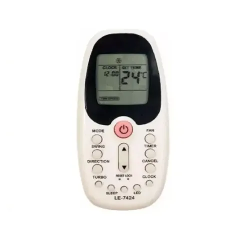  CONTROLE DE AR CONDICIONADO KOMECO MIDEA CONFEE LELONG LE-7424