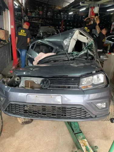 Volkswagen Voyage G8 2020 1.6 8v flex manual.. somente venda de peças separadas.