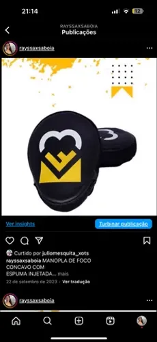 MANOPLA DE FOCO CONCAVO COM ESPUMA INJETADA R$ 150 par