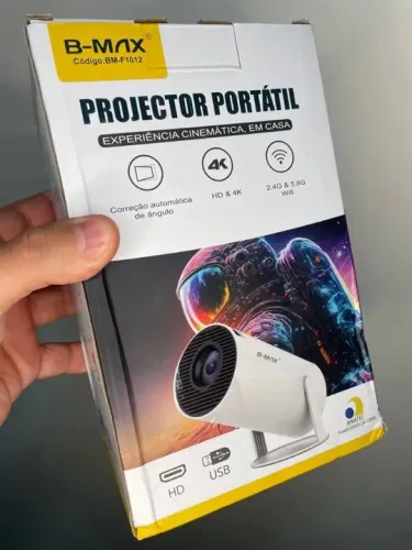 Projetor portátil - alta resolução