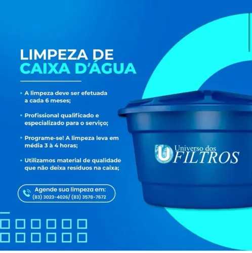 Limpeza de Caixa D'água