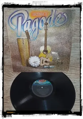 LP Vinil: Grupo Pé No Chão - Sucesso É Pagode