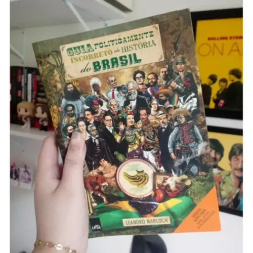 livro guia politicamente incorreto da história do brasil | leandro narloch