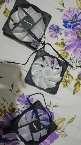 Kit 3 fans HAYOM Rgb