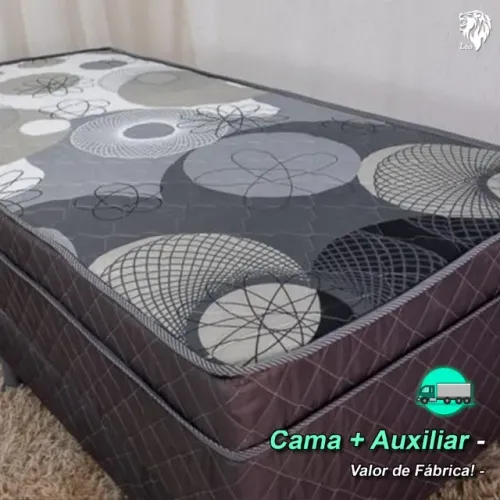 Camas Box Com Auxiliar (Cama solteirão + Auxiliar) - Pagamento só no ato de entrega!