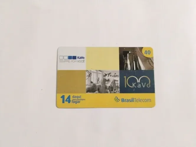 Cartão Telefônico:  Kavo 100 anos