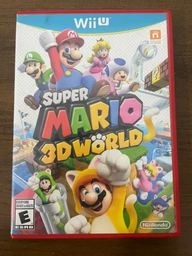 Super Mario 3D World - Nintendo Wii U Usado Mídia Física