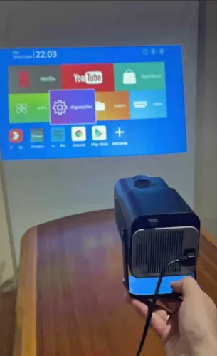 Projetor HY320 Android Wifi Bluetooth PROMOÇÃO