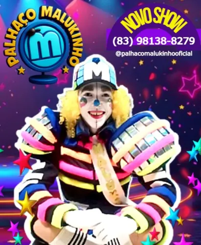 palhaço, animação eventos