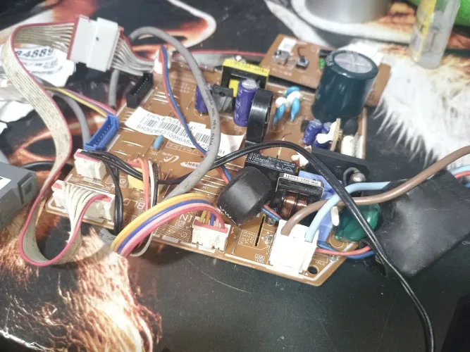 Placa completa evaporadora ar condicionado Samsung inverter quente e frio 220v 