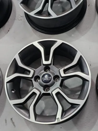 Jogo de roda original Ford eco ka fiesta aro 17 4x108 