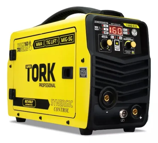 INVERSORA TORK MULTIFUNCAO MIG SG + TIG LIFT + MMA KAB 160 -220V