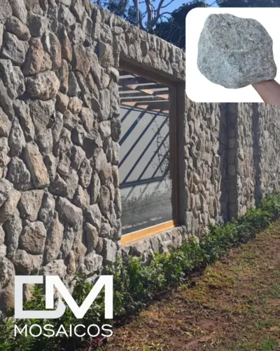 PEDRA MOLEDO PARA REVESTIMENTOS EM PAREDES