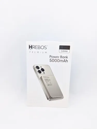 Carregador Portátil Magnético HREBOS 5000mAh