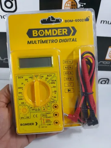 Multímetro Digital BOMDER 6002
