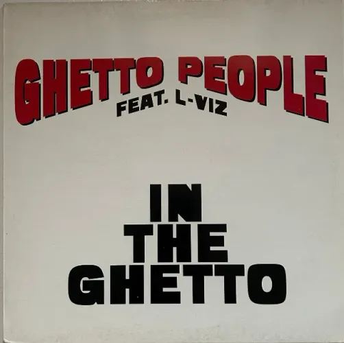 Disco de Vinil LP Ghetto People feat. L-VIZ - In The Ghetto (Importado)