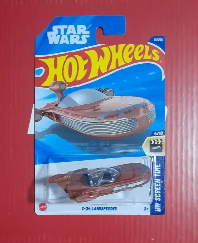 Hot Wheels "X-34 Landspeeder" saga Star Wars pilotado por Luke Skywalker