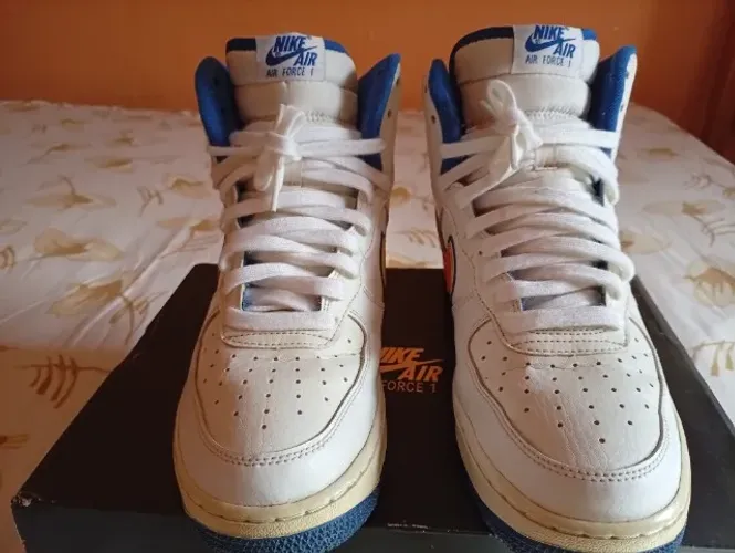 Tênis Nike Air Force 1 High 07 LV8 Sport / Branco / Original Raro / Número 39