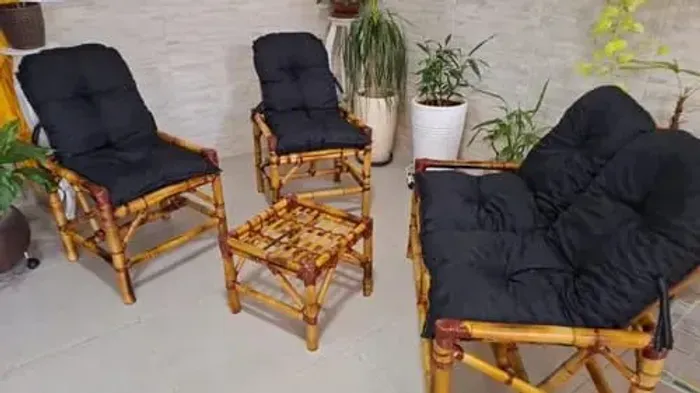 Jogo de bambu novo ? entrega gratuita