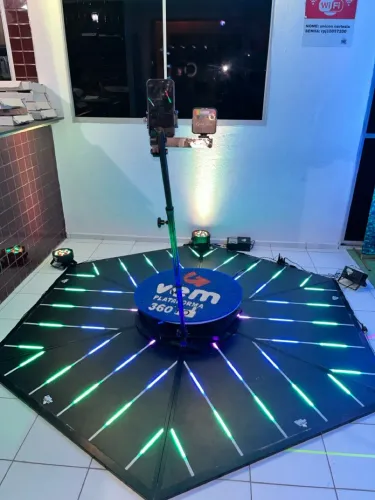 Plataforma 360° para Fotos e Vídeos