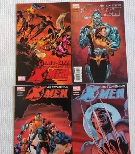 X-Men Astonishing Gibis Importados Lote com 20 Revistas