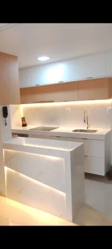 Pia de cozinha porcelanato
