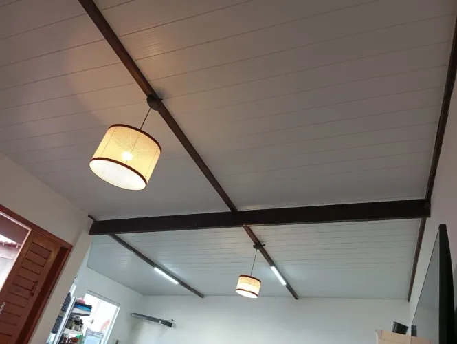 Forro pvc já estalado trabalhamos com instalação e manutenção *