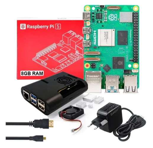 Raspberry Pi 5 - 8GB RAM - Completo!