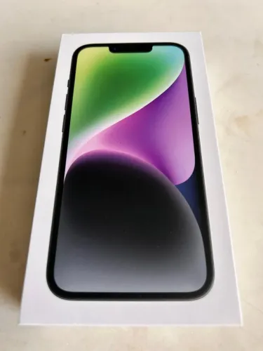Caixa iPhone 14 128gb Preto