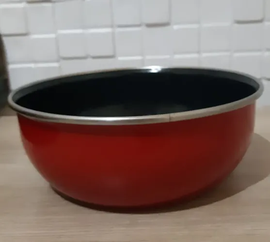 Bowl Vermelho esmaltado