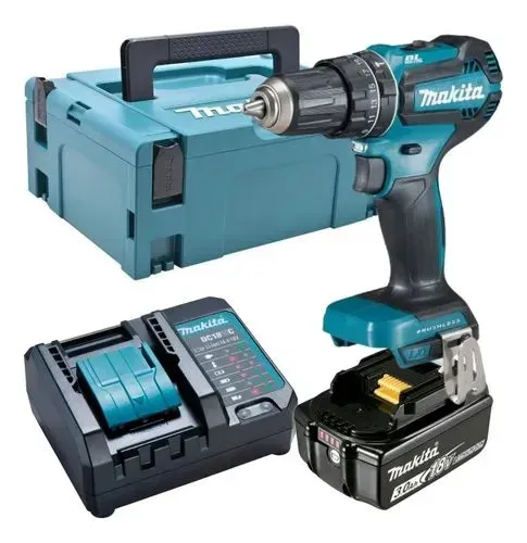 Parafusadeira Makita 18v Dhp485 3ah Maleta Dhp485rf1j