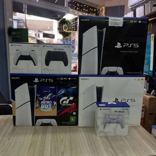 Loja física. PlayStation 5 fisico e digital todos modelos pronta entrega HJ! Pego play 4