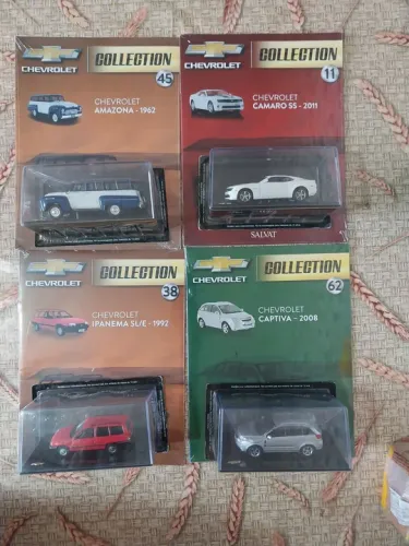 Miniaturas da coleção Chevrolet collection R$ 120 ,00 reais cada